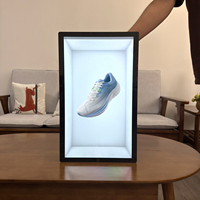 Layar Iklan Efek 3D Tanpa Kacamata VETO, Tampilan Stereoskopik Paralaks Kedalaman Fisik untuk Pameran Ritel Mewah