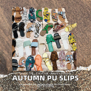 Pantuflas Cómodas de PU Suave para Mujer, para Verano, Primavera y Otoño, Estilo Casual para Regiones Tropicales en África, con Plantilla de PVC - Product Image 2