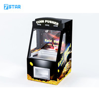 7STAR 365 Mini jeu d'arcade à monnayeur de table, jeu classique amusant à monnayeur, kit de machine de jeu miniature pour usage domestique