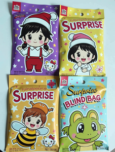 Sac surprise porte-bonheur pour enfants, sac surprise créatif, cadeau pour la fête des enfants, prix, sac surprise mignon <span class=keywords><strong>de</strong></span> dessin animé Kuromi - Product Image 4