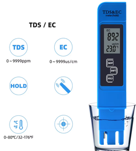Vendita calda 3-in-1 portatile contatore dell'<span class=keywords><strong>acqua</strong></span> preciso 0-9999 PPM EC TDS Temp <span class=keywords><strong>PH</strong></span> OEM personalizzabile - Product Image 2