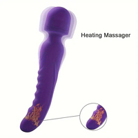 Beheizbarer G-Punkt-Vibrator mit 7 Vibrationsmustern, Wasserdichter Wiederaufladbarer Klitoris-Stimulator mit 7 Vibrationseinstellungen