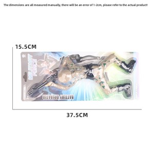 Giocattolo Elettrico per Bambini Soldato Camuffato Cartoon Competitivo con Movimento, Musica e Luci Novità per Bancarelle Notturne - Product Image 2