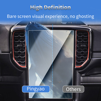 Autocollants de protection d'écran pour Ford Ranger 2025 2026 – Film en verre trempé pour Carplay, médias vidéo et accessoires de véhicule – Vente en gros
