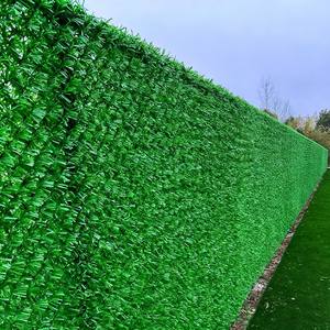 سياج شبكي اصطناعي من الأسلاك، سياج أخضر اصطناعي يشبه إبر الصنوبر لتزيين الجدران والساحات - Product Image 6