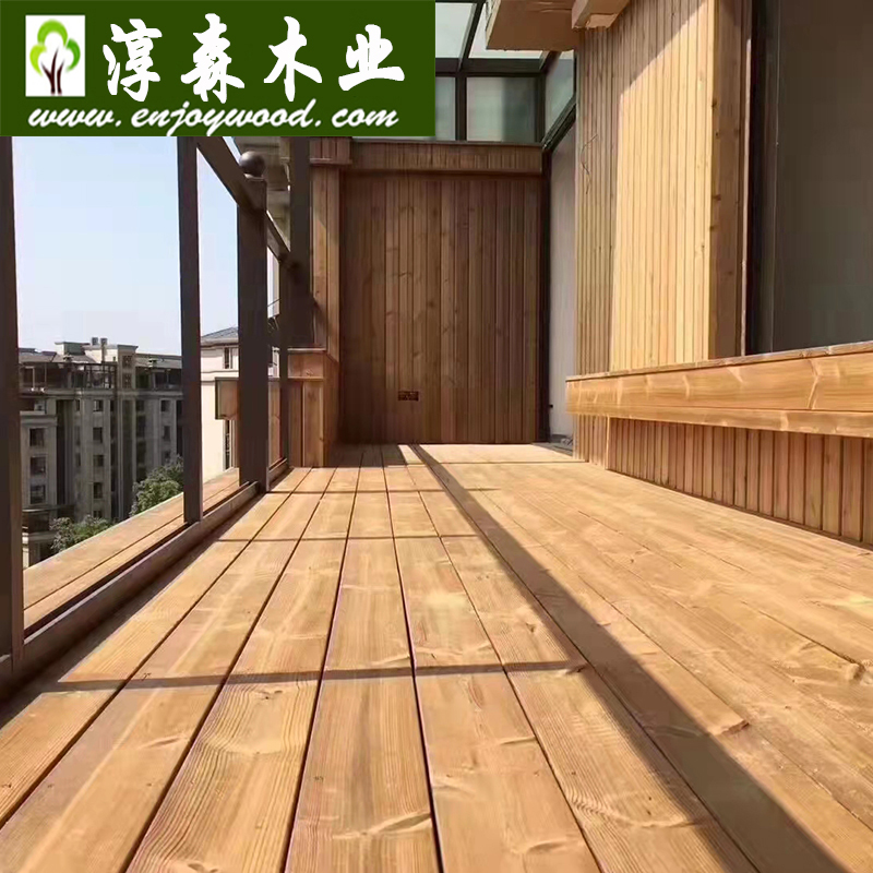 Карбонизированная Термообработанная термодревесина сосновая облицовка стен настил потолочный пиломатериалы сосновая полоса SYP немецкая ель лиственница сосновая