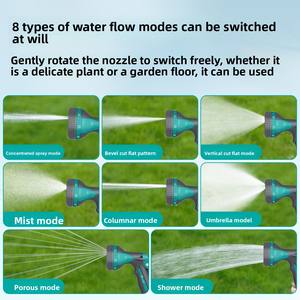 بخاخ فوهة سقي الحدائق عالي الضغط في الهواء الطلق للخدمة الشاقة مع أنماط رش متغيرة لغسيل السيارات ري الحديقة - Product Image 4