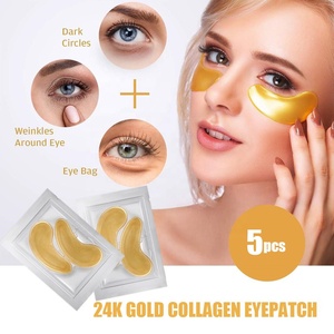 제조업체 개인 라벨 아이 젤 패드 하이드로 겔 크리스탈 24k 골드 콜라겐 한국 아이 마스크 아래 아이 패치 다크 서클 - Product Image 4