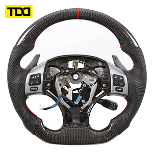 Volante de Fibra de Carbono Real TDD Compatible con Lexus IS IS250 IS250C IS300 IS300C IS350 IS350C F SPORT 2005-2011 - Product Image 4
