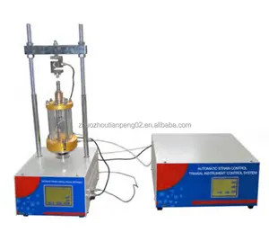 automatisches spannungskontrolliertes boden-triaxial-scheren-testgerät