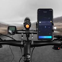 Support d'extension multifonctionnel pour vélo, support de téléphone pour guidon de vélo en métal haute résistance, support de GPS, compteur de vitesse, support de lumière pour le cyclisme