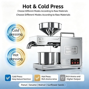 Prensa de Aceite de Oliva Automática Estilo Italiano, Nueva Prensa en Frío de Acero Inoxidable para Aceite de Oliva y Aceite de Almendras de Primera Calidad, Uso Doméstico y Comercial - Product Image 5