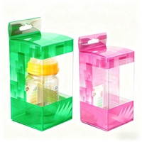 Petit biberon en PVC PET PP recyclable personnalisé boîte cadeau d'emballage en plastique pour bébé