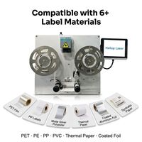 Imprimante d'étiquettes laser UV pour importation par lots, texte Excel, USB, Ethernet, pour données variables, codes QR, codes-barres, date, numéro de série, fourniture d'usine