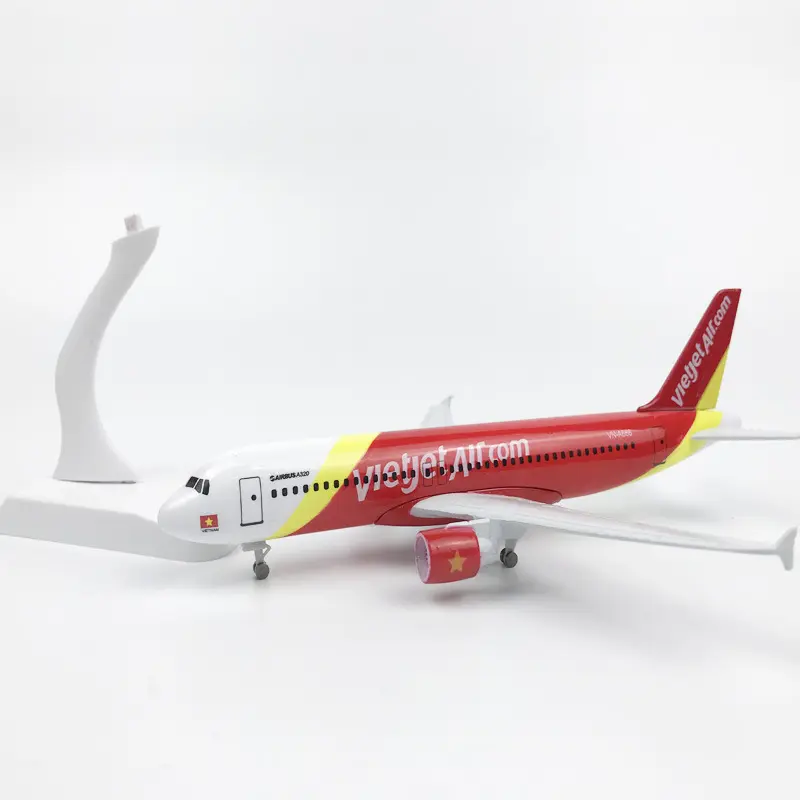 Hot Sale Vietnam Airlines 320 20cm Druckguss Flugzeug Modell Toy Alloy Toy Airplane Verfügbar für Sammlung