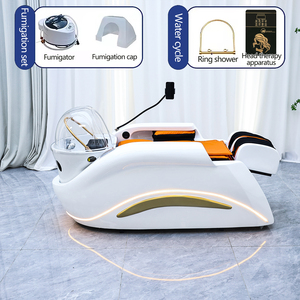 เตียงสระผมอเนกประสงค์สุดหรูพร้อมเก้าอี้สระผมและเตียงสปาหัว - Product Image 4