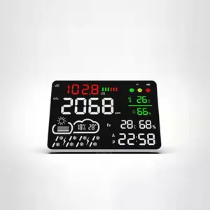 wind speed meter weather forecast temperature instrument Tuya wifi customized available weather station with CE ROHS