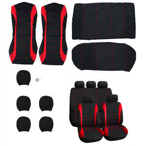 9 قطعة كومبو تصميم الأزياء دائم حار مبيعات السيارات مقعد يغطي مجموعة كاملة العالمي صالح لجميع السيارات تقريبا سهلة التركيب - Product Image 4