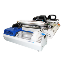 Máquina Automática de Colocación de Componentes SMT de Escritorio con 2 Cabezales, Montadora de Chips LED, Línea de Ensamblaje SMT
