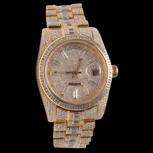 Export Quality Moissanite Diamond Quartz <b>Watch</b> <b>Women</b> Jewelry Style Bracelet <b>Watch</b> Luxury Gift Available At Best Price - Product Image 5