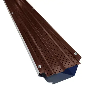 Worry-free After-sales Side Eave 8''x10feet Aluminum Gutter