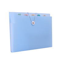Carpeta de Archivo Tipo Acordeón A4, Bolsa Multicapa para Documentos, Papeles de Prueba, Almacenamiento de Oficina, Carpeta de Información de Plástico Reforzada de Gran Capacidad