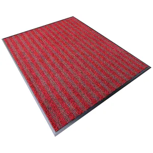 Tapis en textile souple personnalisé, tapis antidérapant d'extérieur, Échantillons gratuits en PVC, tapis antipoussière modernes d'entrée de porte à vendre