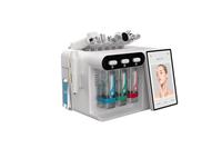 8-in-1 Hydro-Dermabrasions-Gesichtsgerät für den Desktop mit US/IT/ZA-Stecker-Kompatibilität, Kleine Blasen-Mikrodermabrasion