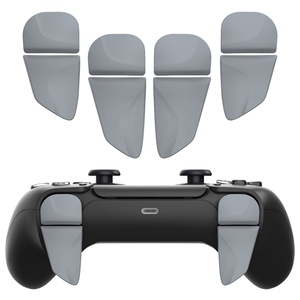 PlayVital Gray Blade 2 Pares de Ajustadores para Mejora de Juego, Botones de Hombro, Extensores de Gatillos y Protectores para Control de PS5 - Product Image 1
