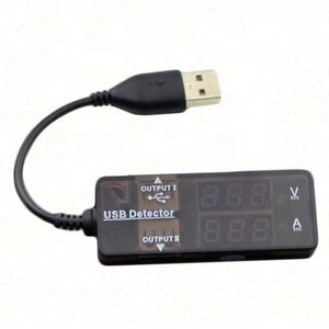 Détecteur universel de tension de courant USB à double affichage couleur rouge + bleu Offres Spéciales - Product Image 1