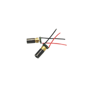 Nuevo Sensor de Cabeza Láser Industrial de Metal Blueuniverse de 650nm y 2.1mW con Punto Rojo e Iluminación para Detección de Polvo