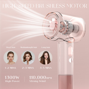 Secador de Pelo de 1100W con Motor DC, Temperatura Constante, Iones Negativos, Sin Escobillas, Alta Velocidad y Protección Contra Sobrecalentamiento - Product Image 4