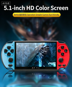 HiCybder X7 PLUS Classic HD 5" Inch Rockchip RK3326 Game Player Console <b>Mini</b> Portable Handheld Game Box Retro <b>Arcade</b> Video Game - Product Image 2