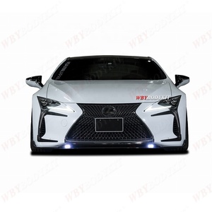 Para el modelo <span class=keywords><strong>Lexus</strong></span> <span class=keywords><strong>LC</strong></span> <span class=keywords><strong>500</strong></span>, kits de carrocería de actualización, parachoques, alerón trasero delantero, falda lateral, alerón, guardabarros, kit de cuerpo ancho para piezas de automóviles - Product Image 4