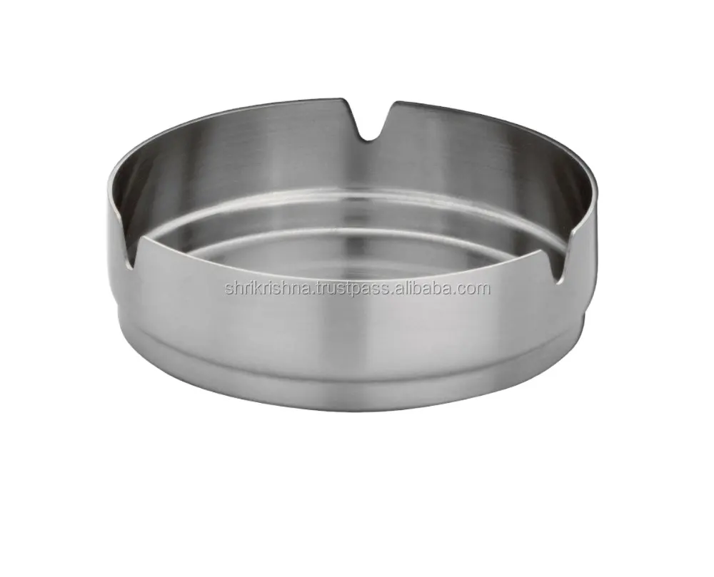 2023 Best Premium Quality Seller Stainless Steel Ash Trays Metal Cigar Indoor Outdoor Ashtray