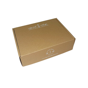 Enveloppe de vêtement à impression personnalisée bon marché, boîte d'emballage kraft en carton pour <span class=keywords><strong>abonnement</strong></span> d'expédition - Product Image 1