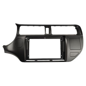 Rhythm 2012-2015 pour KIA <span class=keywords><strong>Rio</strong></span> autoradio cadre de montage Kit d'installation de garniture pour voiture DVD Fascia panneau accessoires intérieurs - Product Image 1