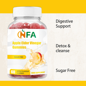 Gomitas de Vinagre de Sidra de Manzana de Rápida Absorción Sin Azúcar para el Apoyo Digestivo, Sabor a Manzana, Productos Adelgazantes para Adultos - Product Image 3