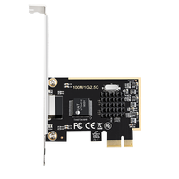 Carte réseau PCI-E Gigabit PXE Realtek RTL8125B avec contrôleur 2.5G, port RJ45 unique, adaptateur Ethernet filaire PCI Express