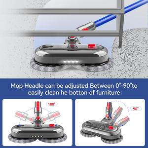 Tête de vadrouille sèche et humide électrique Brosse de nettoyage de sol pour <span class=keywords><strong>aspirateur</strong></span> <span class=keywords><strong>sans</strong></span> <span class=keywords><strong>fil</strong></span> Dysons <span class=keywords><strong>V7</strong></span> V8 V10 V11 V15 - Product Image 6