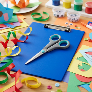 Wholesale Price Multi-Purpose PaperScissors Stainless Steel Smooth Edge Soft Grip Handle Custom Color DIY Cutting Tool - Product Image 4
