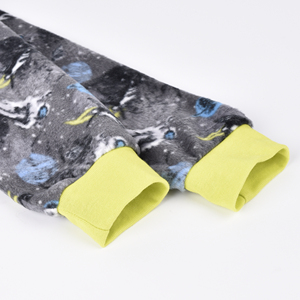 Enfants Offre Spéciale personnalisé dessin animé requin mascotte d'impression polyester costume onesie <span class=keywords><strong>combinaison</strong></span> <span class=keywords><strong>garçon</strong></span> <span class=keywords><strong>pyjama</strong></span> - Product Image 4