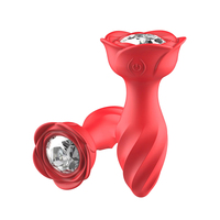 GINYA OEM Vibrierender Analplug Weibliches Analspielzeug Fernbedienung APP-Steuerung Silikon-Vibratoren Sexspielzeug für Paare Männliches Erwachsenen-Butt-Toy