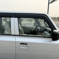 Visera para Ventana de Chery ICAR V23, Protector de Lluvia Ensanchado y Engrosado, Deflector de Ventana Lateral, Accesorios de Modificación Exterior