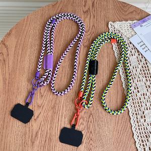 Coloré à la main <span class=keywords><strong>téléphone</strong></span> épaule corde <span class=keywords><strong>téléphone</strong></span> étui support <span class=keywords><strong>bandoulière</strong></span> <span class=keywords><strong>collier</strong></span> robuste caméra sangle unisexe longue Smartphone cou sangle - Product Image 3