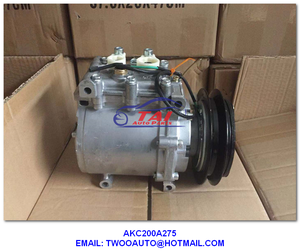 คอมเพรสเซอร์<span class=keywords><strong>แอร์</strong></span> AKC200A275 พร้อมคลัตช์ สำหรับรถบรรทุกมิตซูบิชิ ฟูโซ่ ซุปเปอร์เกรท FV515 FV513 8DC9 6D24 6D40 6M70 - Product Image 3