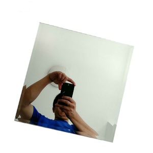 12x12 Edge Beveled <b>Mirror</b> Wall Mirros Glass <b>Mirror</b> Special Cut <b>Square</b> Diamond <b>Mirror</b> Tile - Product Image 1