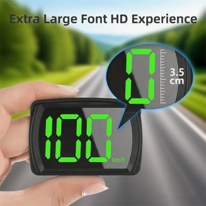 Màn hình hiển thị HUD GPS độ chính xác cao, nguồn gốc nhà máy, đèn LED xanh, độ nét cao, lắp trên xe hơi, dùng được cho tất cả các loại xe - Product Image 2