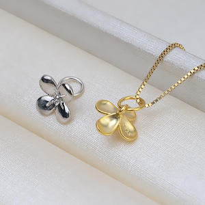 Componentes de Joyería Semiterminados de Plata S925 para Collares de Perlas DIY para Mujer, con Forma de Tomate y Fresa - Product Image 3