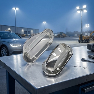 Lentille LED en PMMA de qualité optique, haute puissance, transmission lumineuse de 90 %, conception double concave pour projecteur extérieur haute puissance - Product Image 3